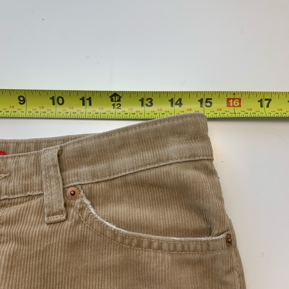 AG Big Star Rare Vintage Corduroy Boot Cut Jeans from sample line, Caramel 27 R - Picture 3 of 14
